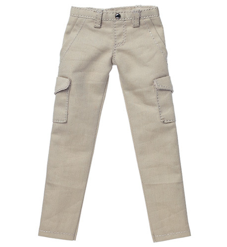 Skinny Cargo Pants (Beige), Sekiguchi, Accessories, 1/6
